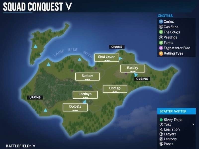 Control point dynamics in Squad Conquest Squad Conquest map strategy